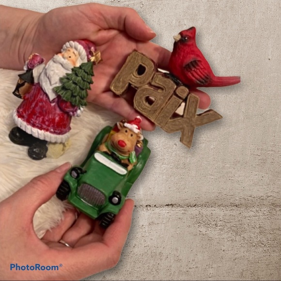 🎄🆕 3 Christmas Figurines - Picture 2 of 6